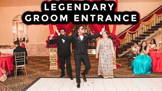 Legendary Groom Entrance  Indian amp Pakistani Wedding  Mera Wala Dance [upl. by Steffin67]