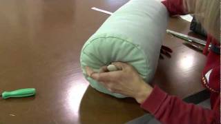 How to Make Neckroll Pillow Covers or Bolster Pillow Covers [upl. by Sudoeht]