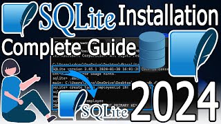 How to install SQLite3 on Windows 1011 2024 Update Create Database Table in SQL  Complete Guide [upl. by Ranique]