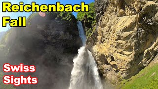 Reichenbachfall Reichenbach fall Meiringen Switzerland 4K [upl. by Welsh]