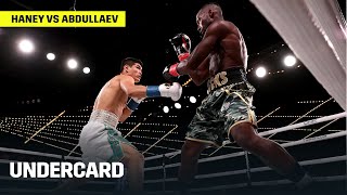 Devin Haney vs Zaur Abdullaev Undercard [upl. by Kho]