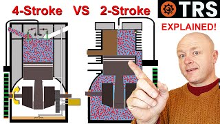 Difference Between 4 Stroke and 2 Stroke Engines by Craig Kirkman [upl. by Earehc]