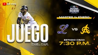 TIGRES DEL LICEY VS ÁGUILAS CIBAEÑAS  ROUND ROBIN 202425 [upl. by Eelanej]