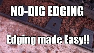 No Dig Flexible Landscape Edging [upl. by Ainesey143]