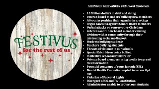 FESTIVUS 2024 WSSD EDITION [upl. by Annoerb]