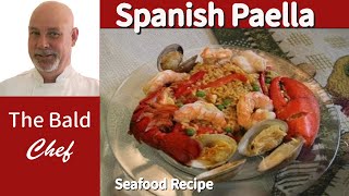 Great Spanish Paella Seafood Recipe [upl. by Celesta]