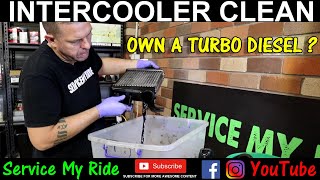 INTERCOOLER CLEAN plus fitting the Forefront Industries hard pipe kit [upl. by Marquet]