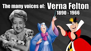 The Many Voices of Verna Felton Voice Actor Showcase [upl. by Eyllom]