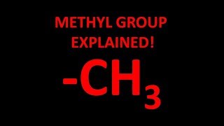 Methyl functional group explained [upl. by Dever386]