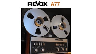 A look into the Revox A77 and its restoration [upl. by Yleoj7]