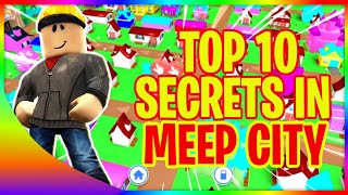 Top 10 SECRETS in Meep City 😱 [upl. by Kamilah]