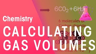 How To Calculate Gas Volumes  Chemical Calculations  Chemistry  FuseSchool [upl. by Maitland]