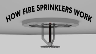 How fire sprinkler systems work 3D Animation [upl. by Schecter]