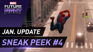 MARVEL Future Fight Jan Update Sneak Peek 4 [upl. by Aicram376]