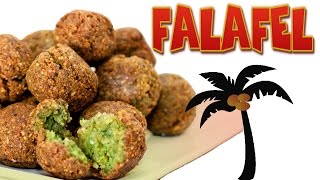 HOW TO MAKE FALAFEL BAKED  VEGAN FRIENDLY [upl. by Bound]