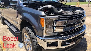 F250 67  Intercooler Charge Tube Replacement  2017 amp Up [upl. by Souvaine]