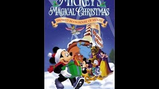 Opening Scene  Mickeys Magical Christmas 2001 [upl. by Notsnhoj]