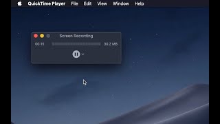 How to Pause QuickTime Player Screen Recording on Mac [upl. by Lipinski337]