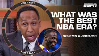 ARE YOU KIDDING ME 😡 Stephen A BLASTS Draymond Green over NBA era take  First Take [upl. by Scopp]