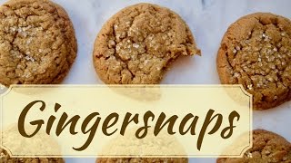 My Best Gingersnap Cookie Recipe [upl. by Gurias505]