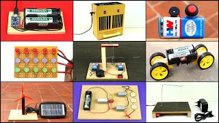 Top 10 Simple School Science Project Ideas for Science Exhibition  Working Models for Students [upl. by Cardon170]