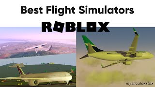 2021 Top 5 Best Flight Simulators on Roblox [upl. by Morten]