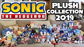 Sonic The Hedgehog Plush Collection 2019 [upl. by Novoj]