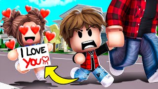 BABY BROOK Has A CRUSH In Roblox Brookhaven [upl. by Selassie]