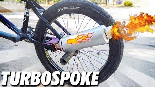 TURBOSPOKE  Consigue el sonido de una moto en tu bici [upl. by Chivers]