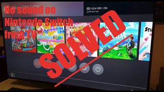 No Sound from Nintendo Switch Dock or Wii U to TV [upl. by Beedon551]