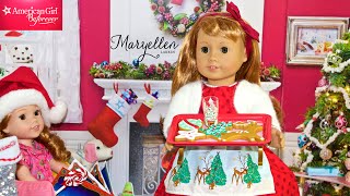 Maryellens Christmas Party  American Girl Doll [upl. by Clarine]