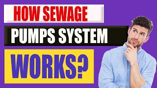 How Sewage Pump System WORKS [upl. by Aiykan]