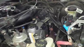 Ford Explorer Emissions EGR valve PCV valve and EVAP canister Also Mountaineer [upl. by Yuht]