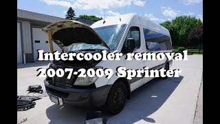 20072009 Sprinter Intercooler removal boost leak test [upl. by Cinda]