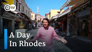 Rhodes by a Local  Travel Tips for Rhodes  A Day in Rhodes Greece [upl. by Aisyat]