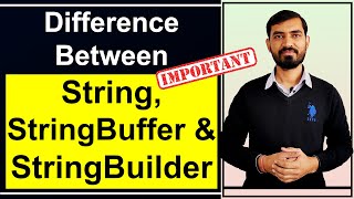 Difference Between String StringBuffer and StringBuilder in Java by Deepak [upl. by Tedder]