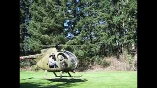 US Army Loach OH6 Helicopter Vietnam War Era [upl. by Kendy]