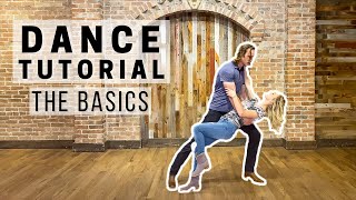 Country Swing Dancing THE BASICS Tutorial [upl. by Aikin]