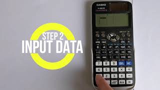 Casio Classwiz FX 991EX Linear Interpolation Step by Step Tutorial [upl. by Haydon]