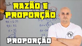 Razões e Proporções  PROPORÇÕES [upl. by Eelir]