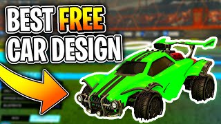 The BEST FREE Octane Car Design  Free PRO Octane Car Design In Rocket League [upl. by Leber]