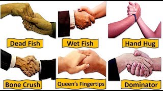 HandShake Types amp Their Meanings [upl. by Easlehc]