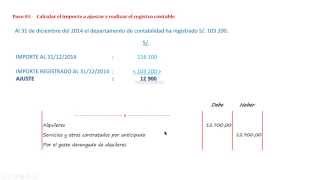 EJEMPLOS GASTOS DIFERIDOS  AJUSTES CONTABLES EJERCICIOS [upl. by Hertzog]