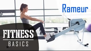 Fitness Basics  comment utiliser le rameur [upl. by Faust497]