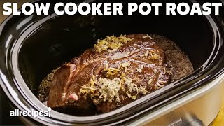 How to Make Slow Cooker Pot Roast  Allrecipes [upl. by Gladwin]