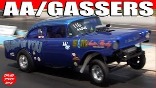 Ohio Outlaw AA Gassers Nostalgia Drag Racing [upl. by Anev726]