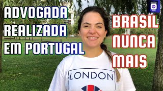 ADVOGADA BRASILEIRA REALIZADA EM PORTUGAL [upl. by Pippy]