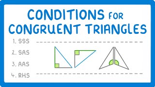 GCSE Maths  Congruent Triangle Rules 103 [upl. by Donelson974]