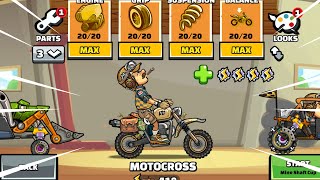 Hill Climb Racing 2  MOTOCROSS BIKE Update GamePlay Walkthrough [upl. by Hadnama]