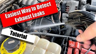 Easiest Way to Find Exhaust Leaks [upl. by Arawaj]